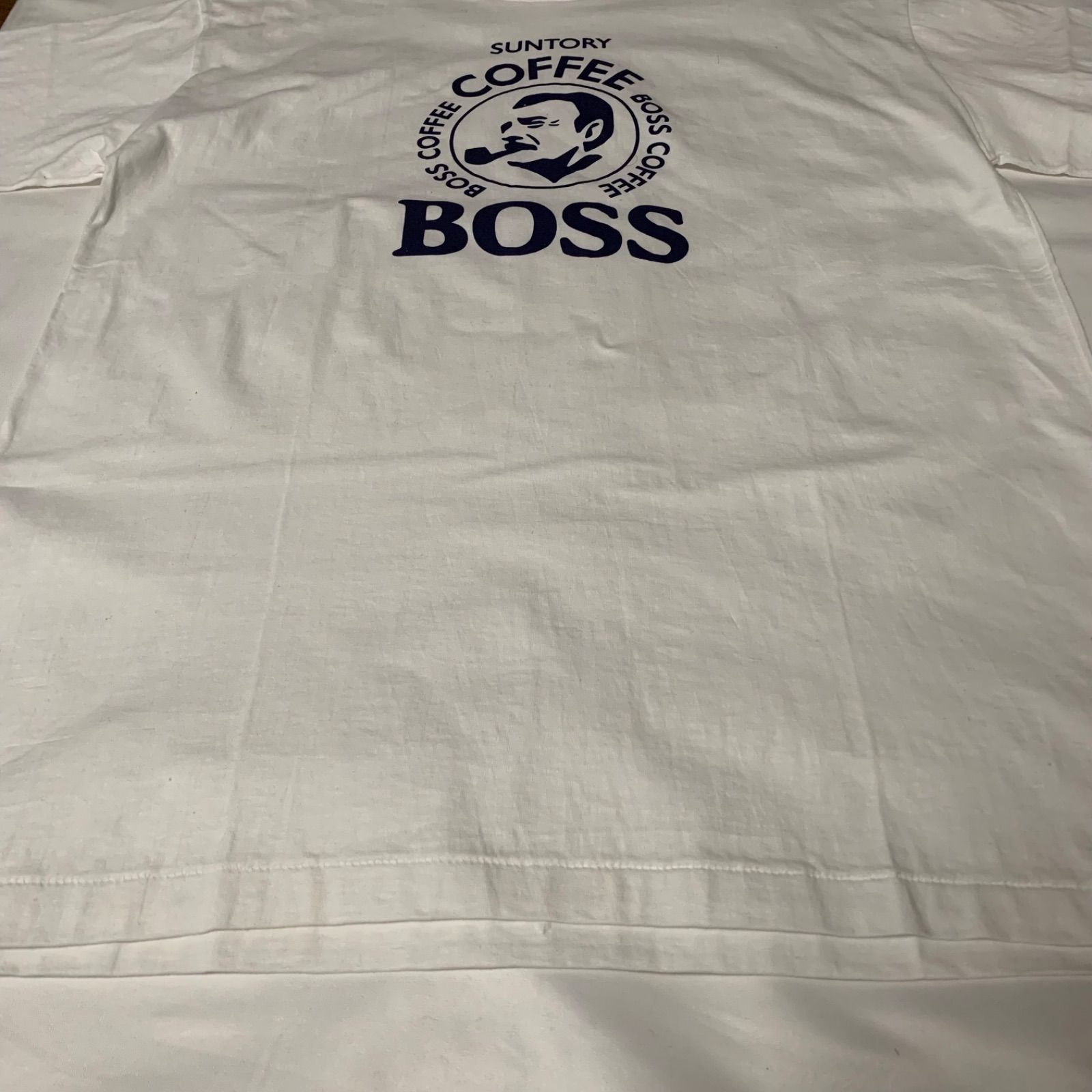 90s SUNTORY “BOSS” S/S Logo Graphic T-Shirt サントリー ボス ロゴ