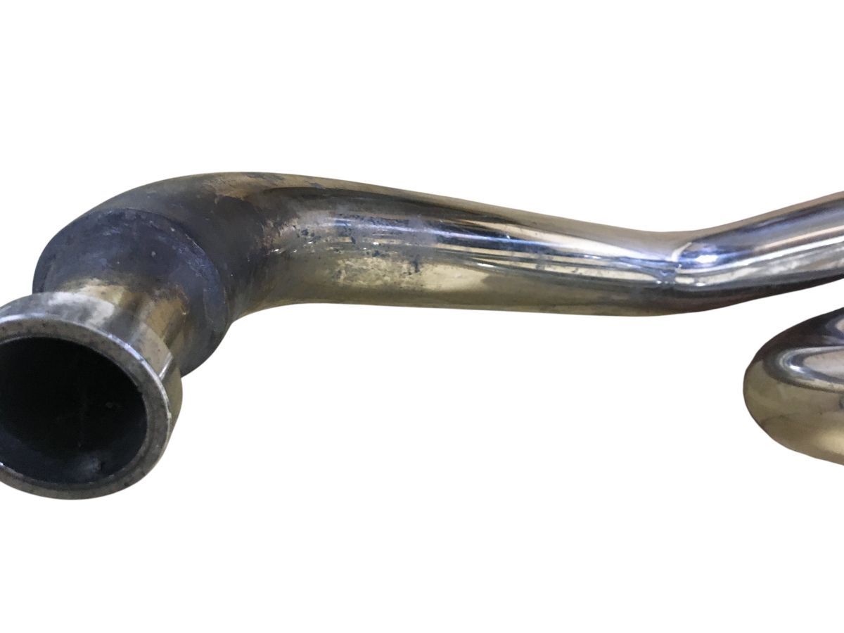 HONDA シャドウ400 NC34 社外 マフラー 2in1 フルエキ スラッシュカット 見た目凹み無さそう カスタム TOS-Z4365