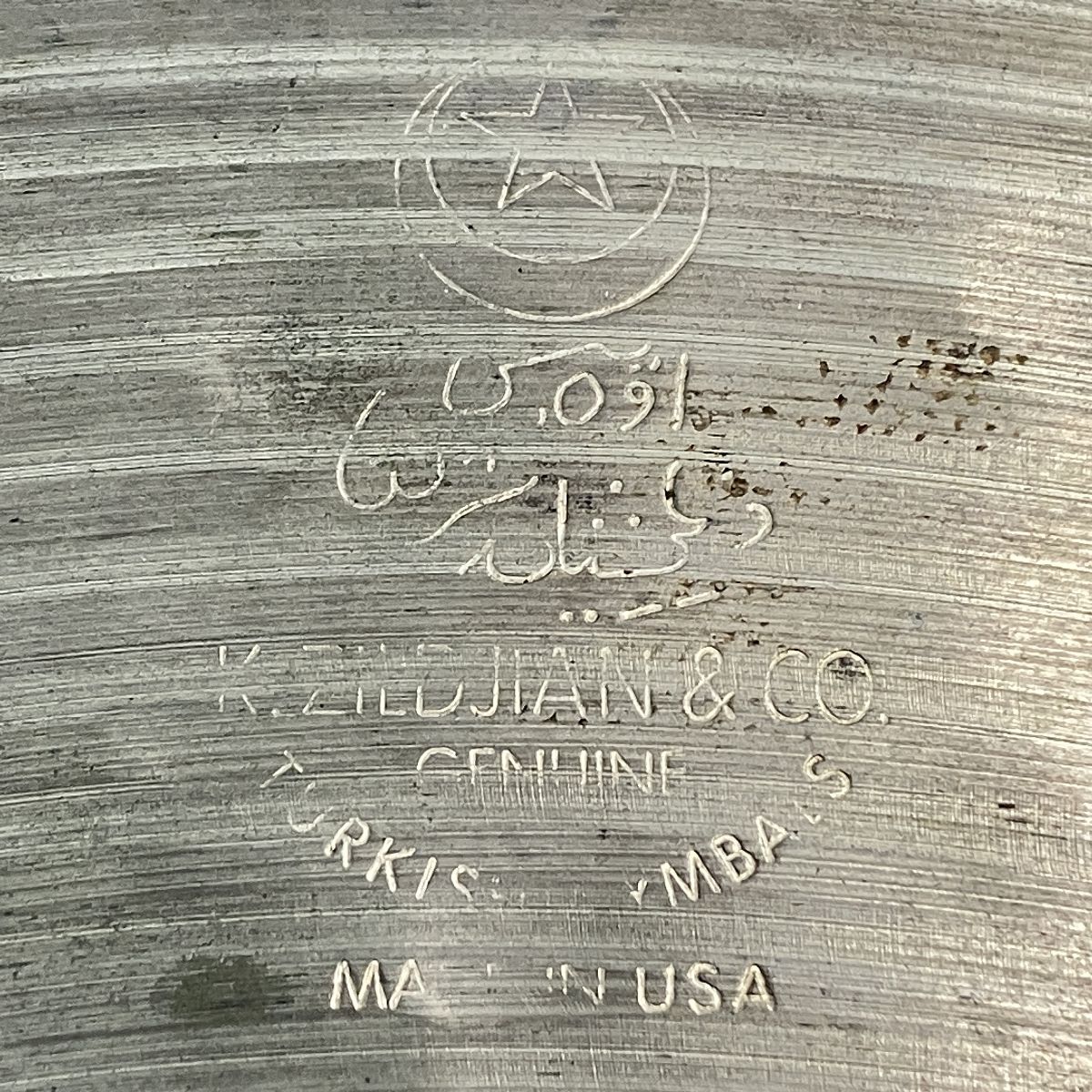 クラッシュシンバル 割れあり