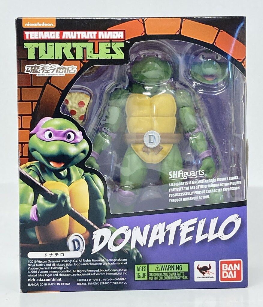 バンダイ S.H.Figuarts TEENAGE MUTANT NINJA TURTLES ドナテロ