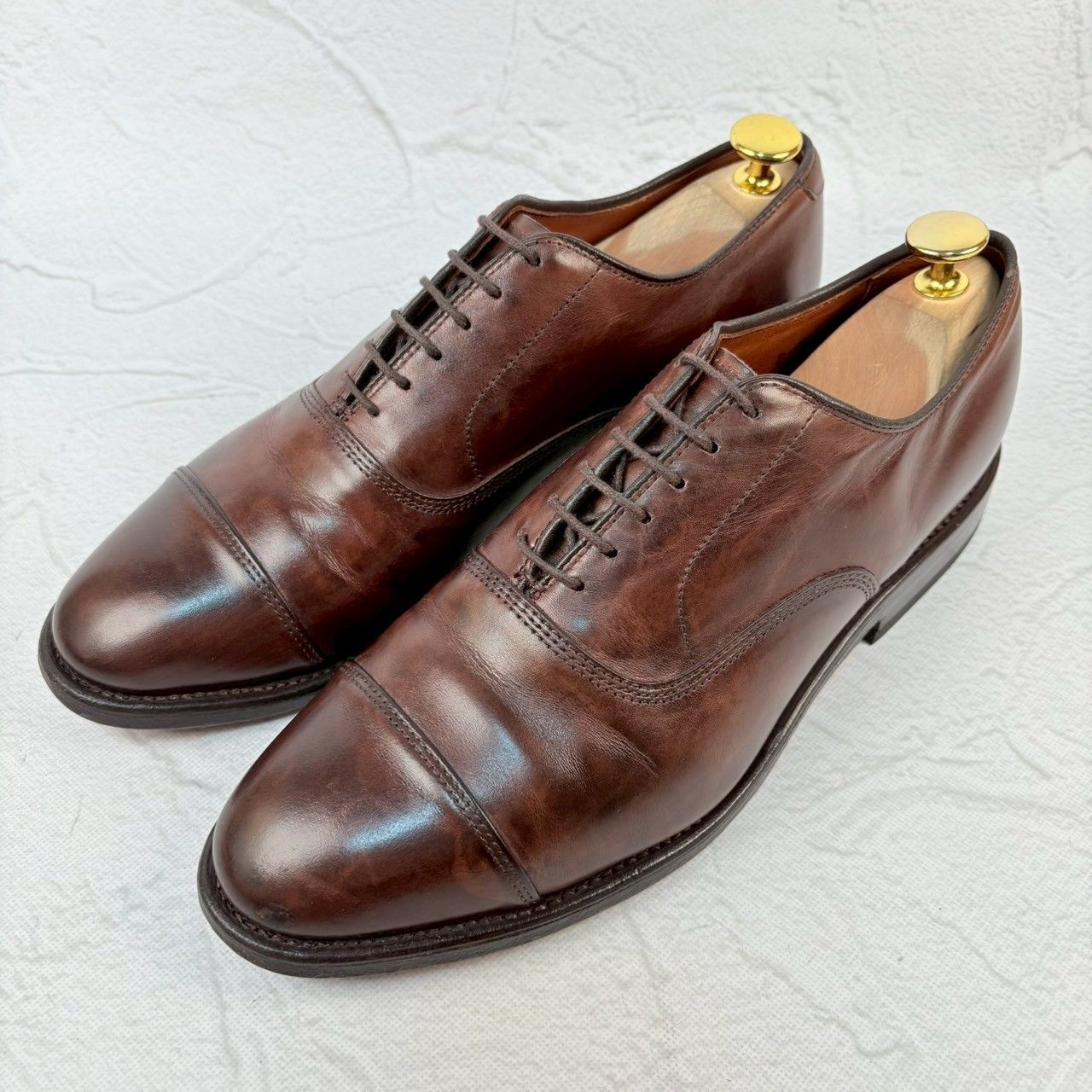 Allen Edmonds アレンエドモンズ PARK AVENUE パークアベニュー ストレート 内羽根 茶 ブラウン US7D | 25cm W3213