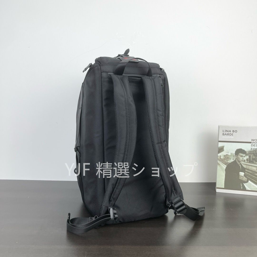トゥミ TUMI ボストンバッグ ２WAY ゴルフバッグ　リュック　ブラック トゥミ TUMI ボストンバッグ 2WAY ゴルフバッグリュックブラック