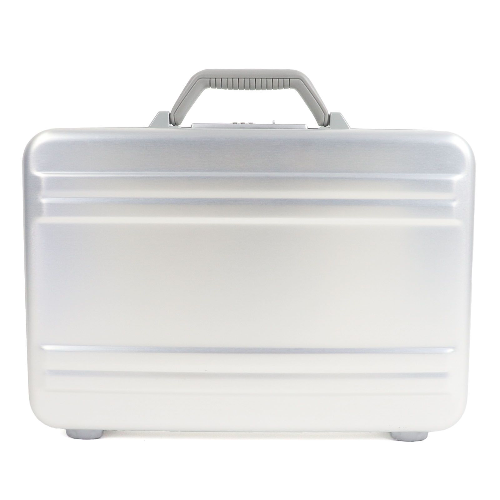 ゼロハリバートン　アタッシュケース　ビジネスバッグ　トランク　ビジネス　シルバー 良品□ZERO HALLIBURTON ゼロハリバートン アルミニウム ロック