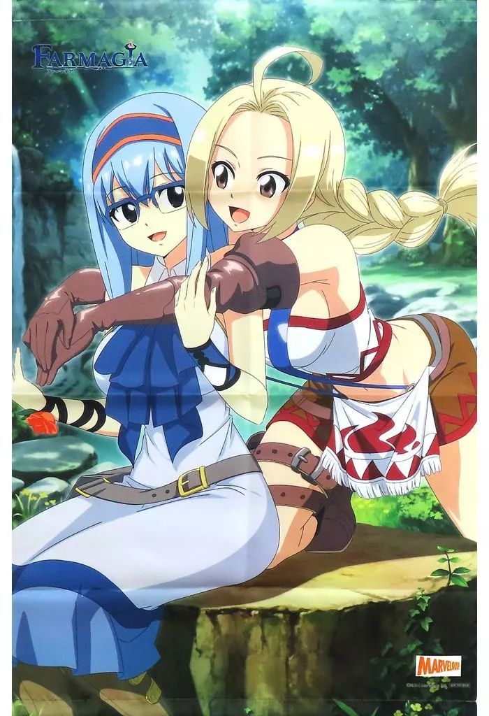 中古】タペストリー アルシェ＆チーカ 描き下ろしB2タペストリー