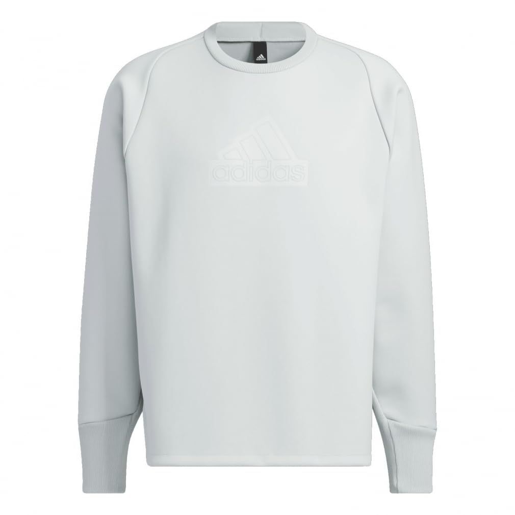 adidas アディダス M ZNE FL クルーネックトップ マルチアスレ ウェア スウェットシャツ IKP22 IQ1376 ワンダーシルバー J|L