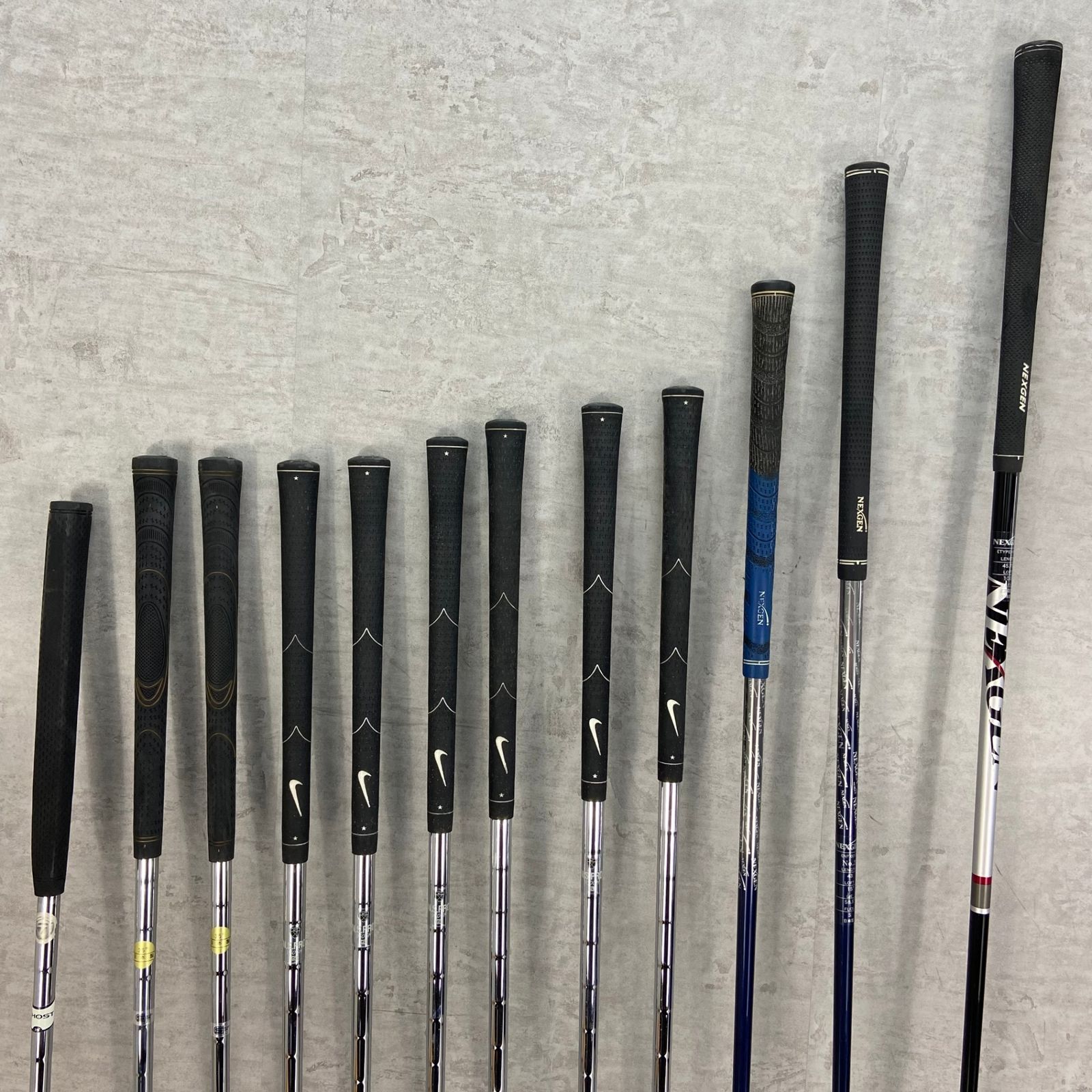 ナイキ　メンズゴルフ12本セット　右利き用　キャディバッグ　ヘッドカバー　カート NIKE ナイキ メンズゴルフ12本セット 右利き用 キャディバッグ