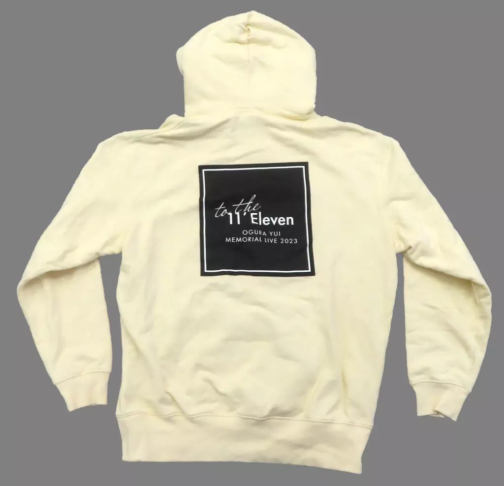 格安，送料無料 【中古】アウターウェア 小倉唯 プルオーバーパーカ(パーカー) ナチュラル Lサイズ 「小倉唯 Memorial LIVE 2023～To the 11’Eleven～」 Tシャツ・アパレル