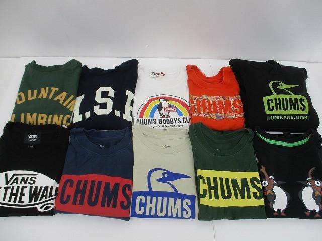 チャムス ティーケータケオキクチ 他 半袖Tシャツ フード付きパーカー 10点 90～110cm キッズ