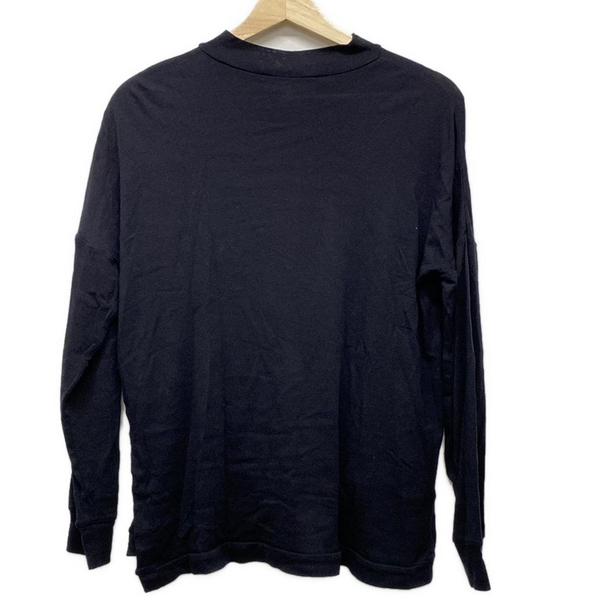 エンフォルド ENFOLD 長袖トップス 黒 エンフォルド ENFOLD 長袖トップス 黒