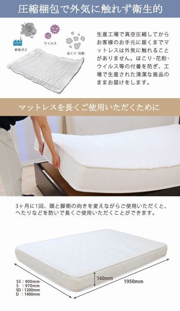 木製ベッド ヘッドレスタイプ