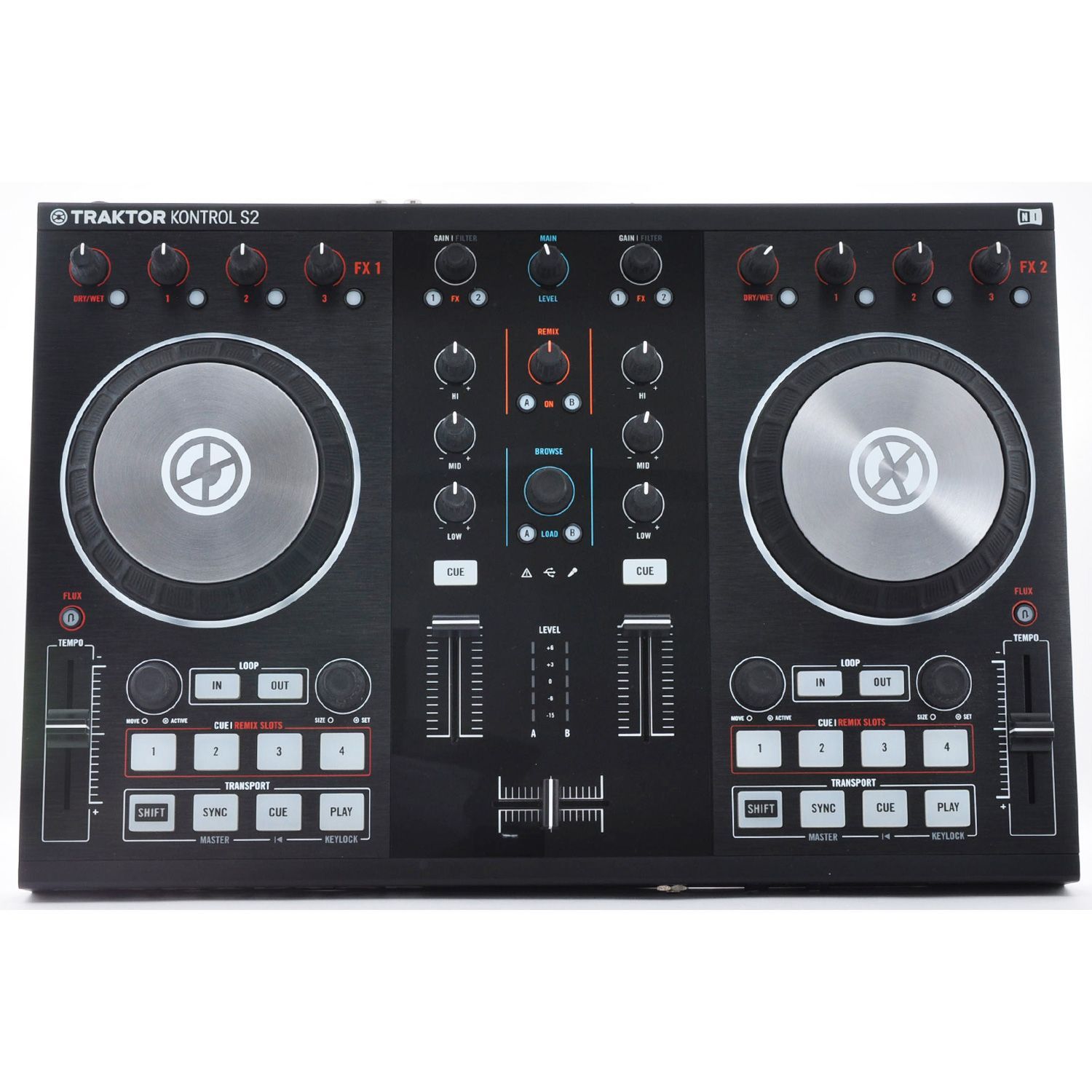 Traktor Kontrol S2 MK2 中古 動作確認済み 箱付き 付属品付き Native