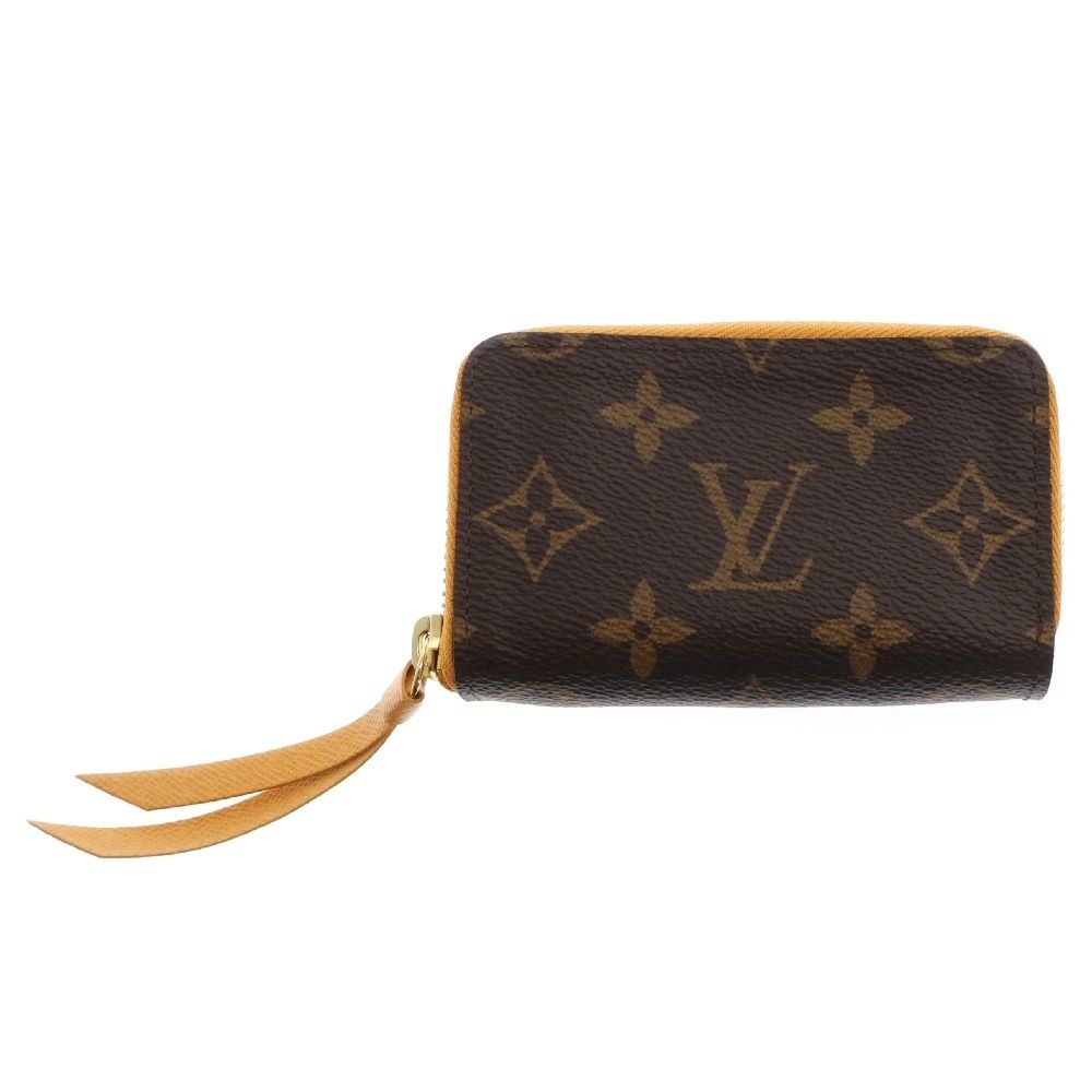 LOUIS VUITTON ルイヴィトン モノグラム ミュルティカルト サフラン ブラウン PVCレザー カードケース M64303