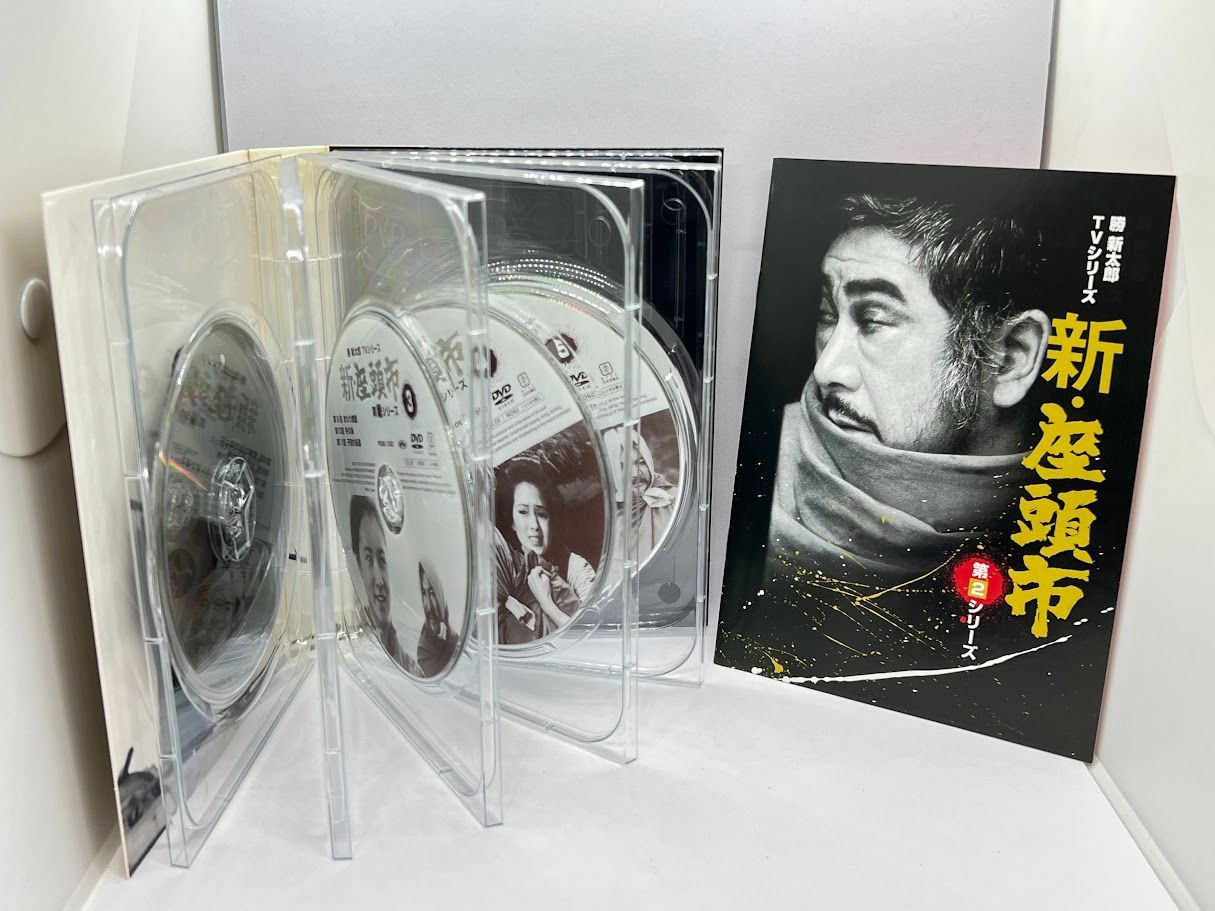 新・座頭市 第2シリーズ DVDBOX 勝新太郎 - メルカリ
