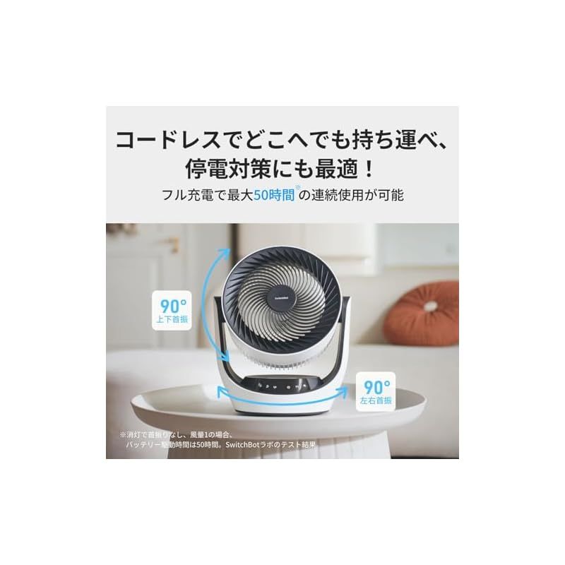 【節電対策】SwitchBot サーキュレーター 静音 首振りAlexa 訳あり Amazon.co.jp: 【節電対策】SwitchBot サーキュレーター 静音 首