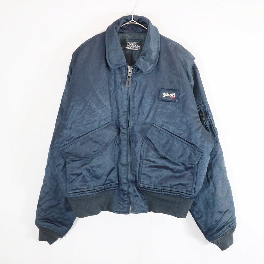 SALE/ 90年代 Schott ショット CWU-R フライトジャケット 防寒