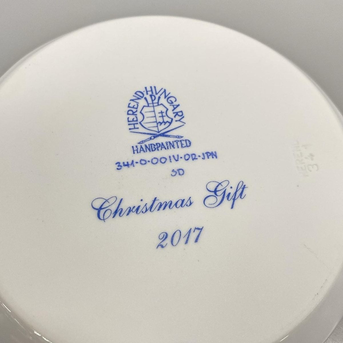 Herend(ヘレンド) 食器新品同様  - 陶器 Herend(ヘレンド) 食器新品同様 - 白×ブルーグレー×マルチ 食器