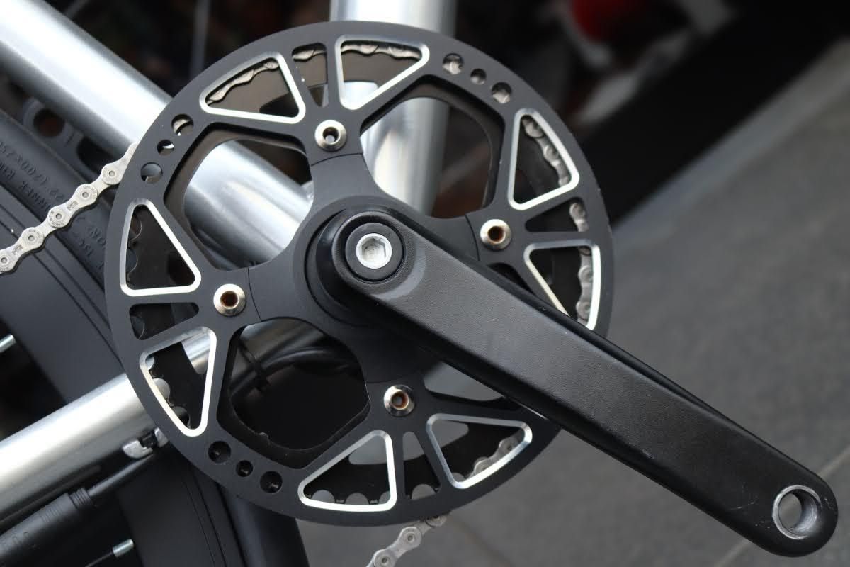 訳あり】 WELB 電動クロスバイク 500サイズ L-TWOO A5 9S アルミ 電動 