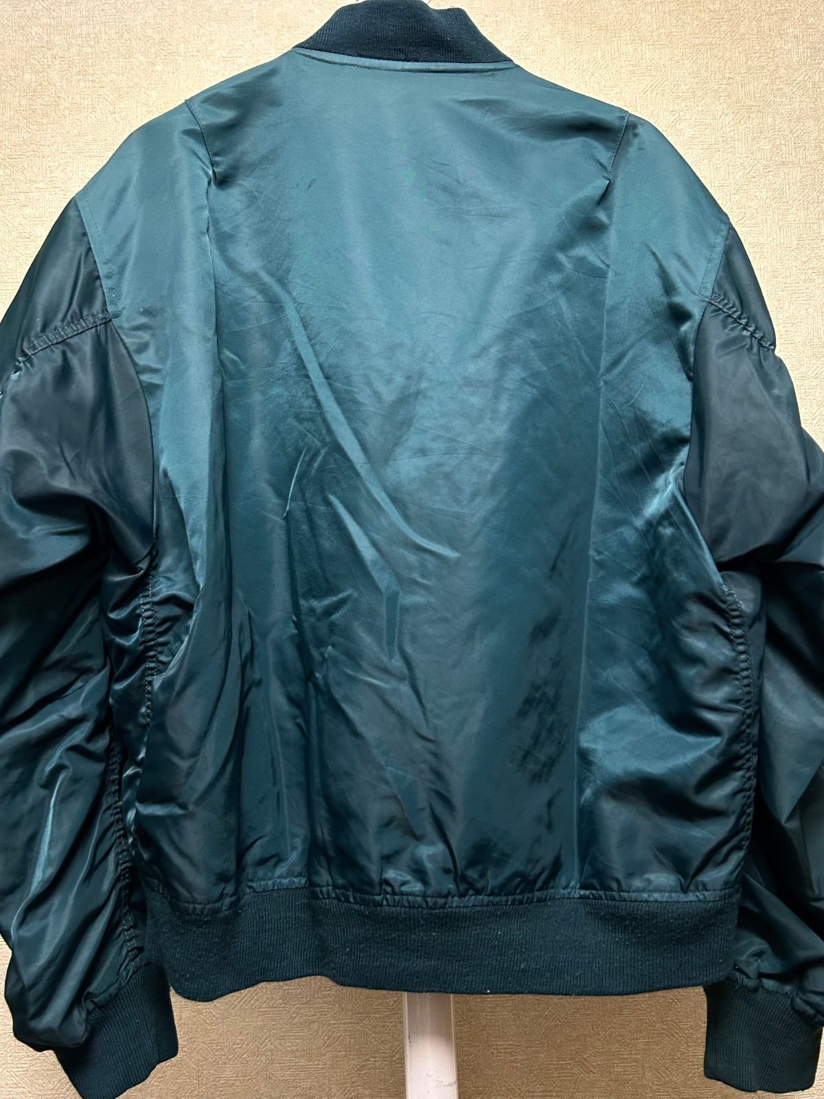 80年代 イングランド製STORE系COBLESジッパーMA-1ジャケットL