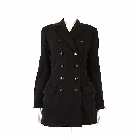 ジャンポールゴルチエ JPG ベロア生地 ナポレオンジャケット フリル 黒 ジャンポールゴルチエ JPG ベロア生地 ナポレオンジャケット