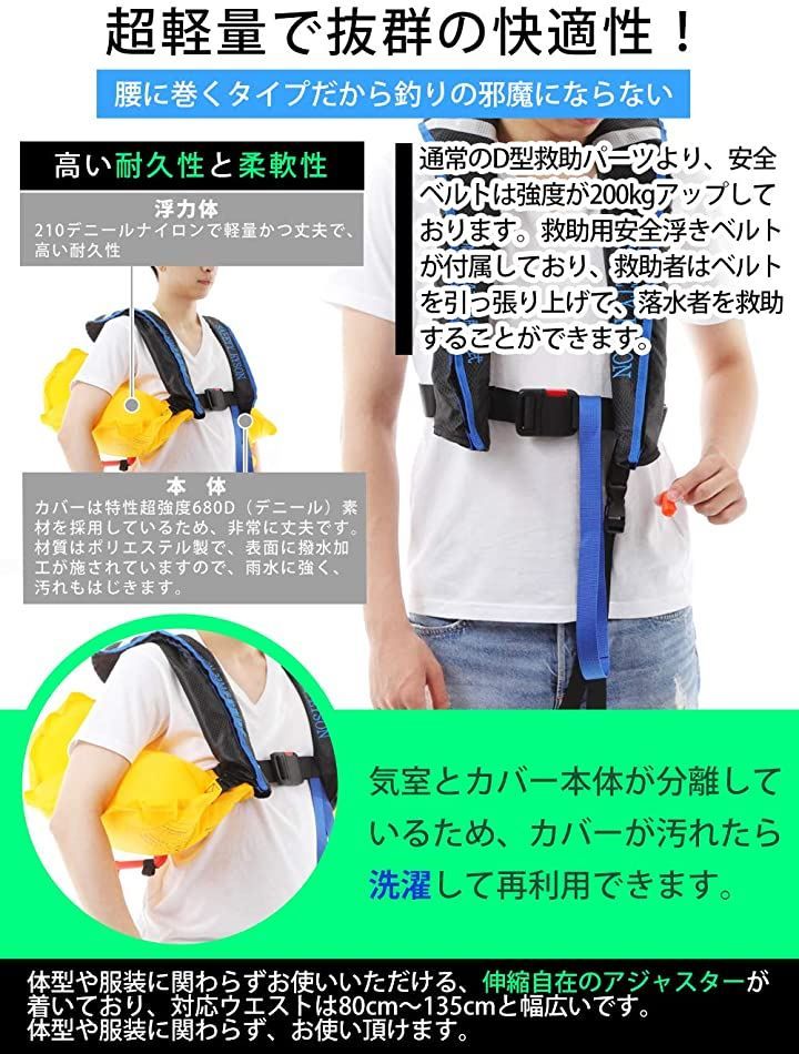 自動膨張 オレンジ