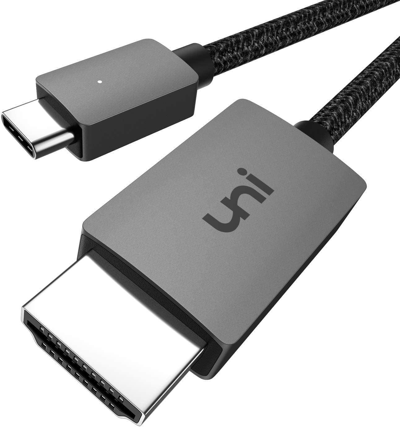 在庫処分】Type C HDMI 変換ケーブル 1.8M USB uniAccessories【4K UHD