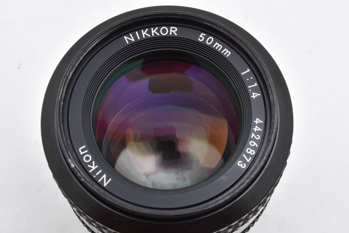 ☆極上品☆ ニコン Nikon Ai NIKKOR 50mm F1.4 ☆ L990#6085