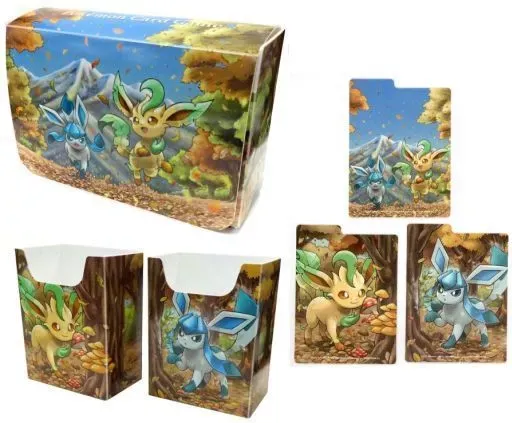 ポケモンカードゲーム ダブルデッキケース リーフィア&グレイシア