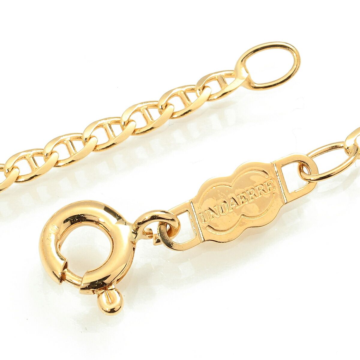 ウノアエレ UNOAERRE チェーンブレスレット K18 中古 プレラブド
