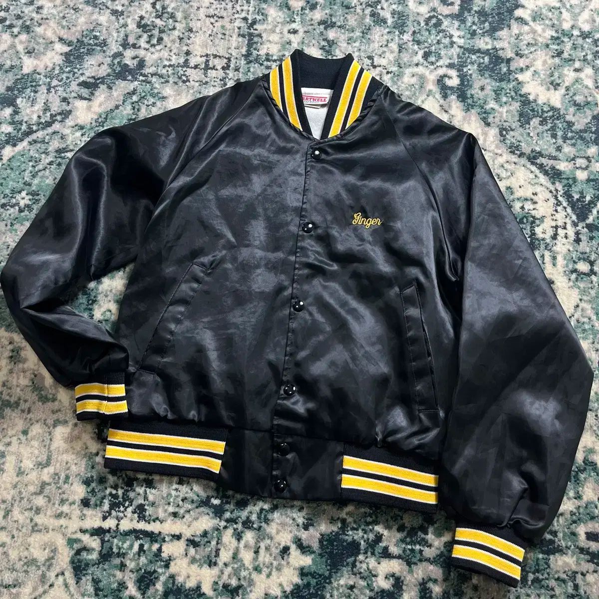 90s HartWell Usa バーシティ COACH コーチ ジャケット XS