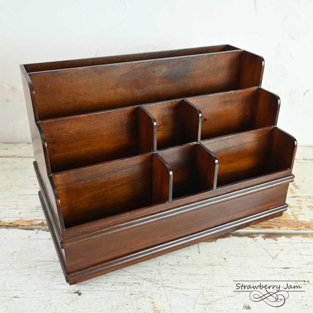 【根来塗　三つ引出し(大)】木製　島安汎工芸製作所　長期保管品 根来塗 三つ引出し(大)】木製 島安汎工芸製作所 長期保管品 漆器