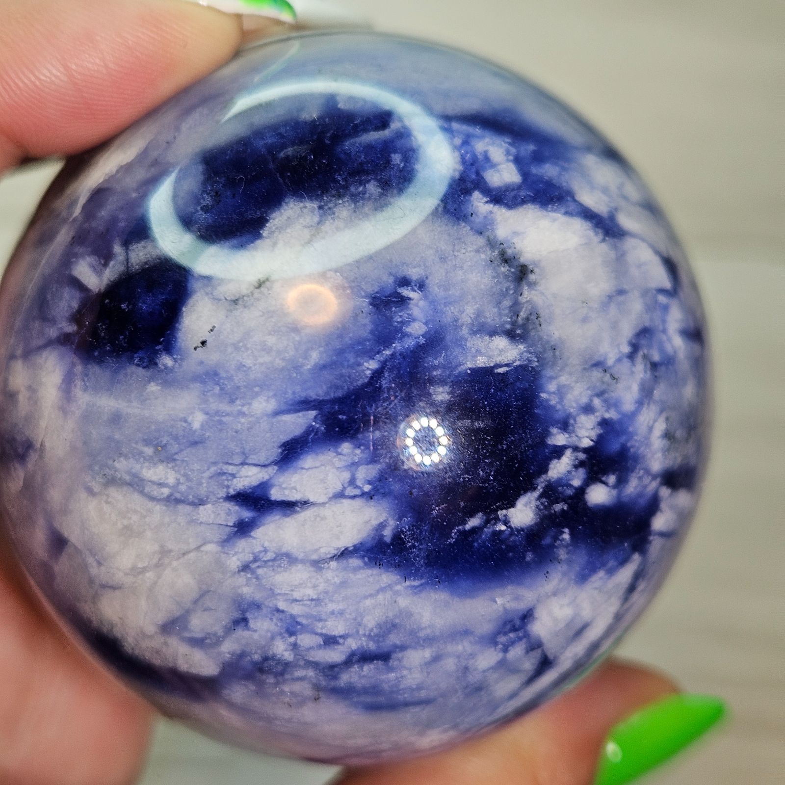 レア 高品質 アフガナイト シトリン 共生 BIGスフィア 7.7センチ レア