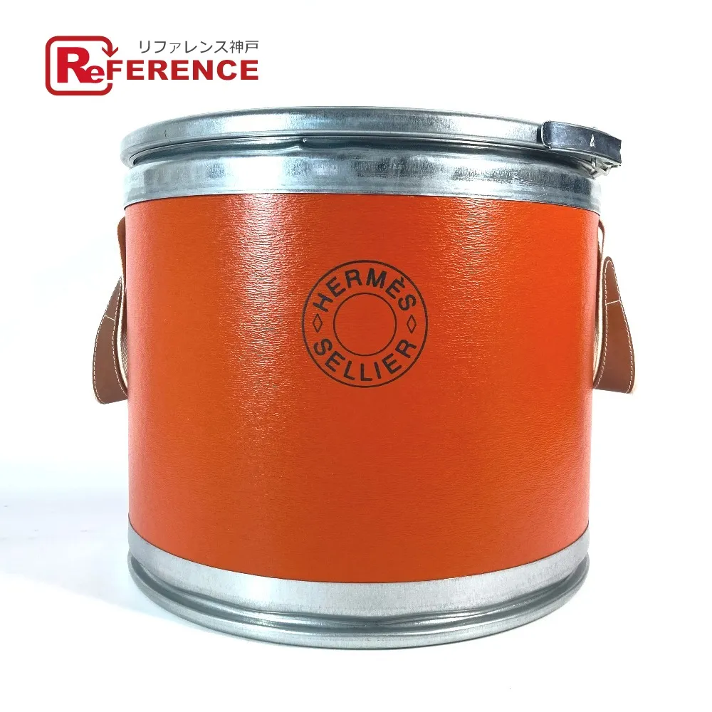 HERMES サドルボックス 30cm エルメス 馬具缶 H800343E 9J エルメス Hermes HERMES サドルボックス SADDLE BOX 馬具缶 収納