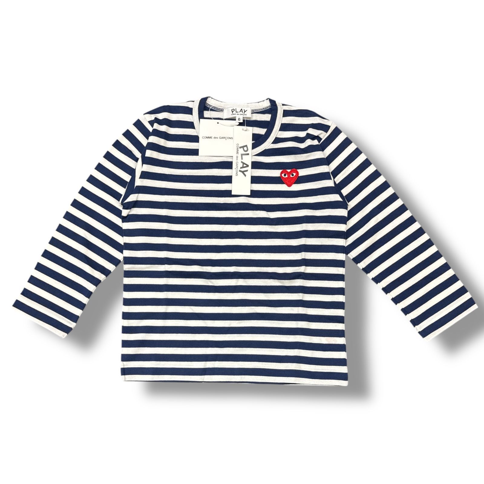 参考上代7480円 未使用品 PLAY COMME des GARCONS KIDS T-SHIRT RED 