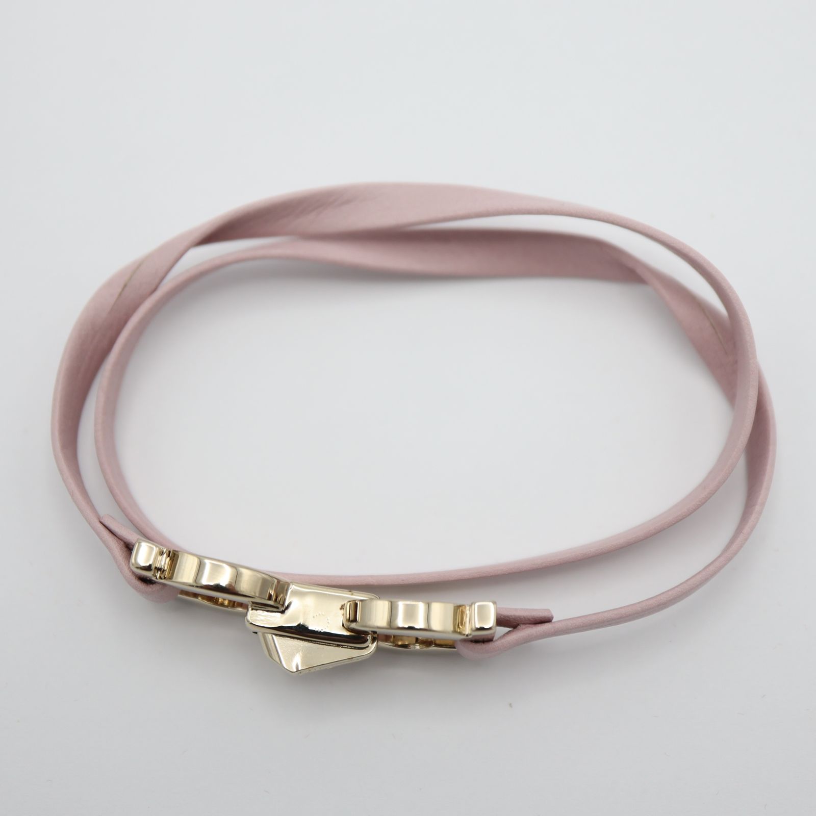 Salvatore Ferragamo フェラガモ ブレスレット ピンク 約9.3g 