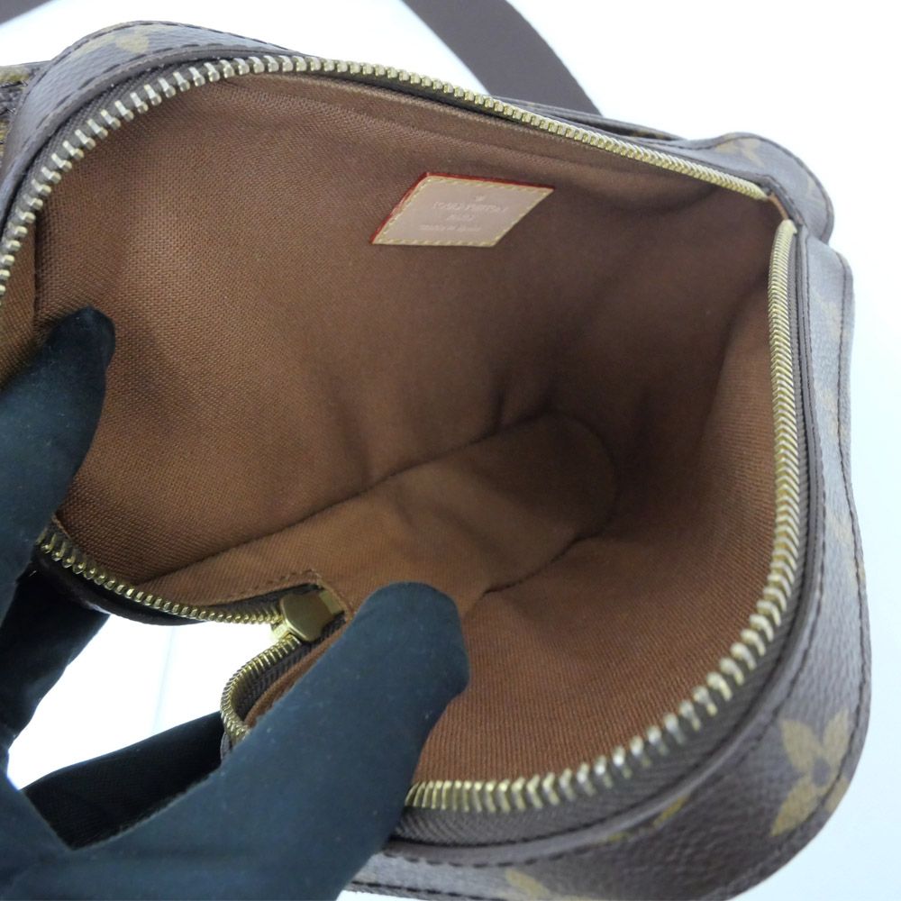 ルイヴィトン モノグラム ジェロニモス ブラウン M50211 ボディバッグ LOUIS VUITTON ルイ・ヴィトン ジェロニモス M50211 ボディ