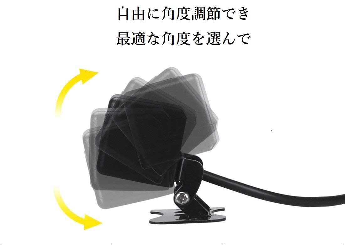バックカメラ 12V/24Vリアカメラ 車バックカメラ 超強暗視 高画質 鏡像 
