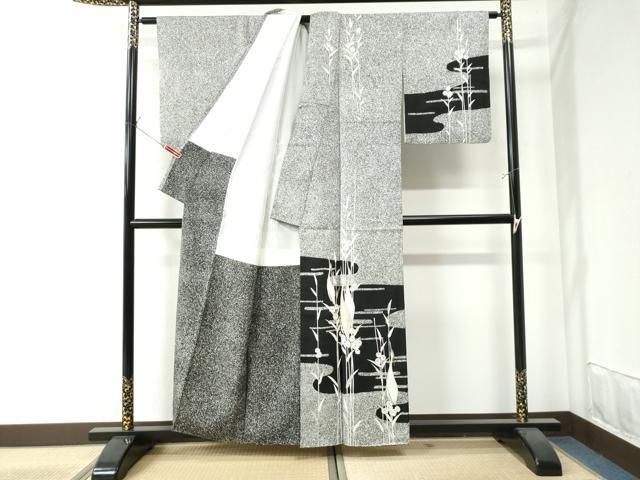k-1072 上品なデザイン 叩き染め 紋なし 正絹 訪問着 袷 k-1072 上品なデザイン 叩き染め 紋なし 正絹 訪問着 袷 レディース