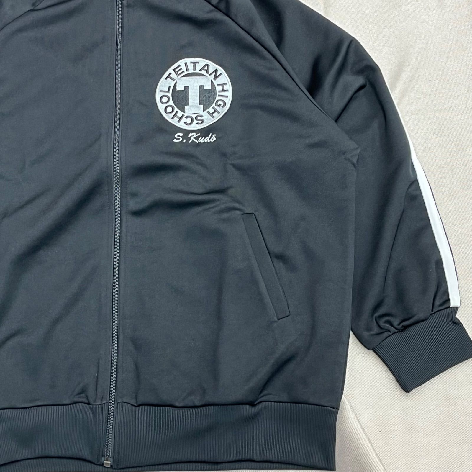 名探偵コナン　帝丹高校ジャージ　工藤新一 非売品 レア 名探偵コナン 工藤新一 ブロマイド ジャージ 帝丹