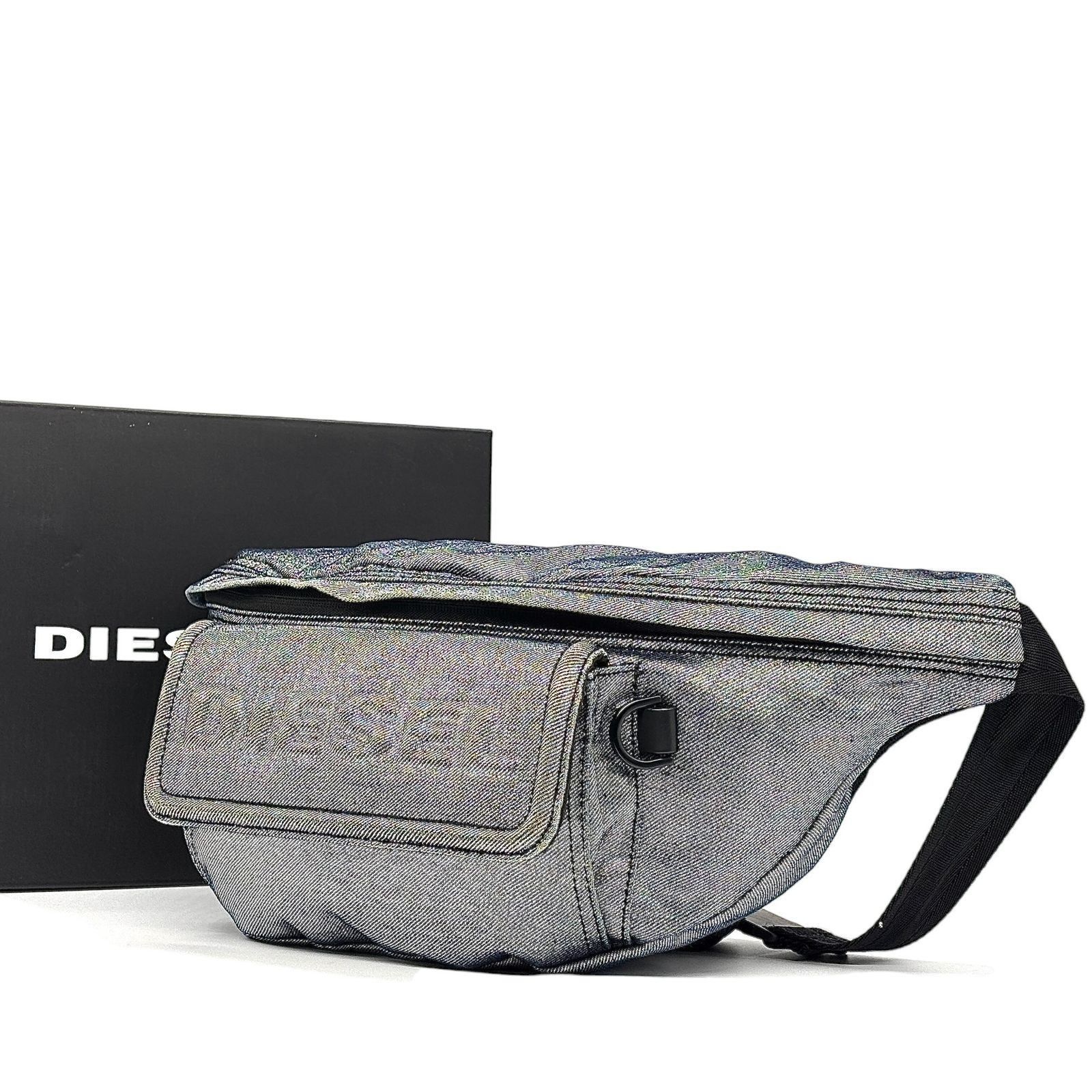 ストリートに映える存在感✨】 DIESEL ディーゼル ボディバッグ 立体 