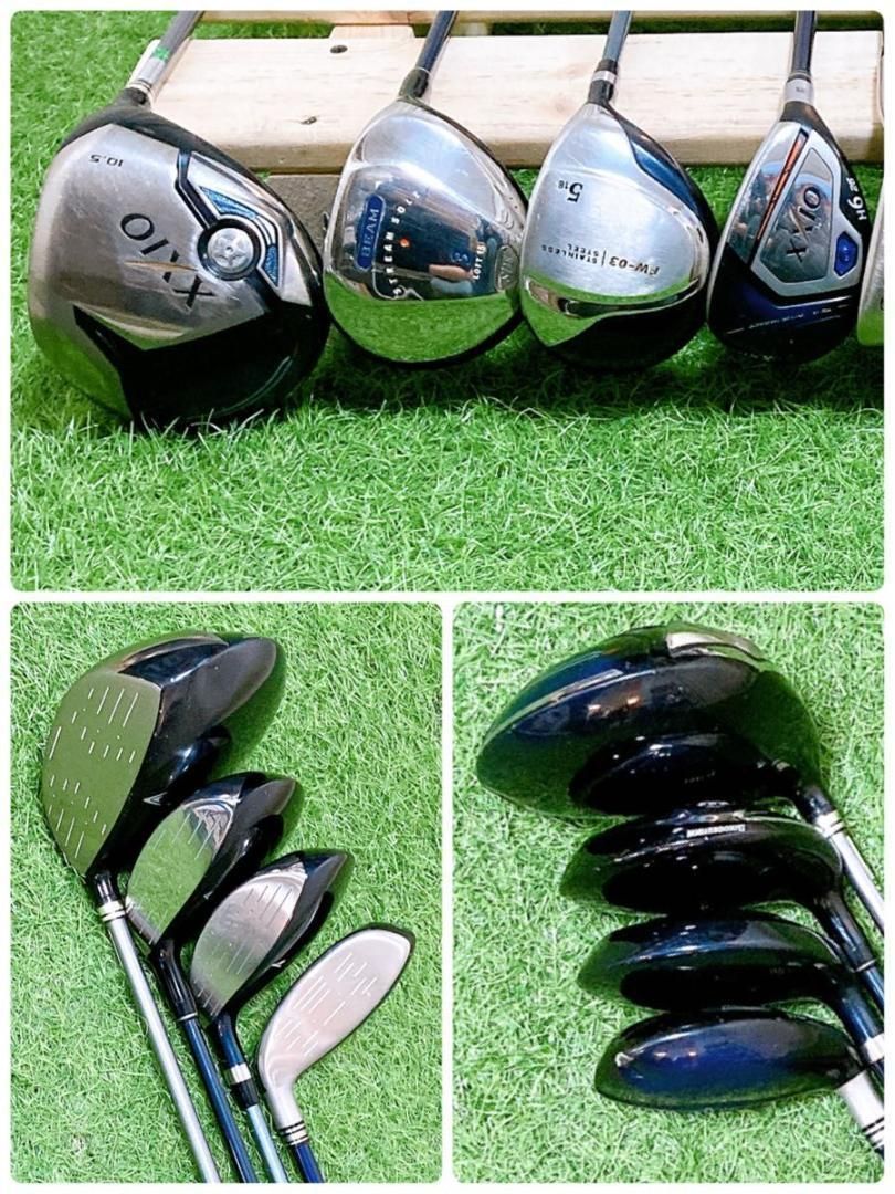 M16ゼクシオ　初心者オススメ　ゴルフ　クラブセット　メンズ　FLEXR 15本 M16ゼクシオ 初心者オススメ ゴルフ クラブセット メンズ FLEXR 15本