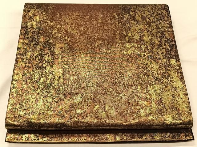 平和屋着物◎六通柄袋帯 霞文 引箔 正絹 逸品 CAAV7291qv - メルカリ 