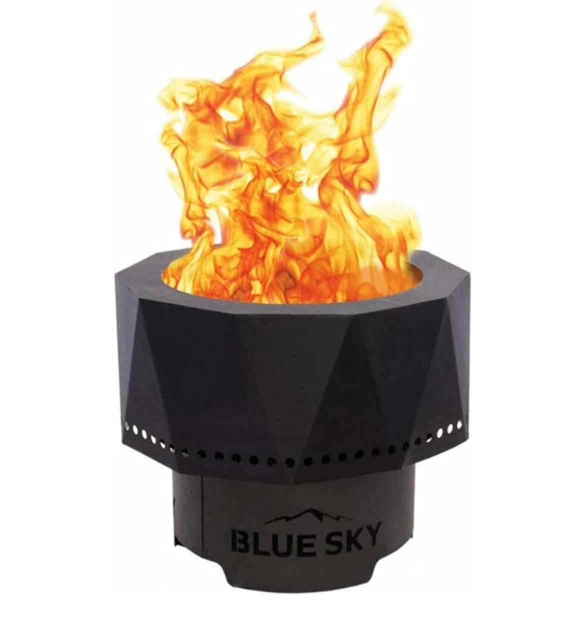 ポータブルファイヤーピット BLUE SKY 二次燃焼 焚き火台 BLUE SKY