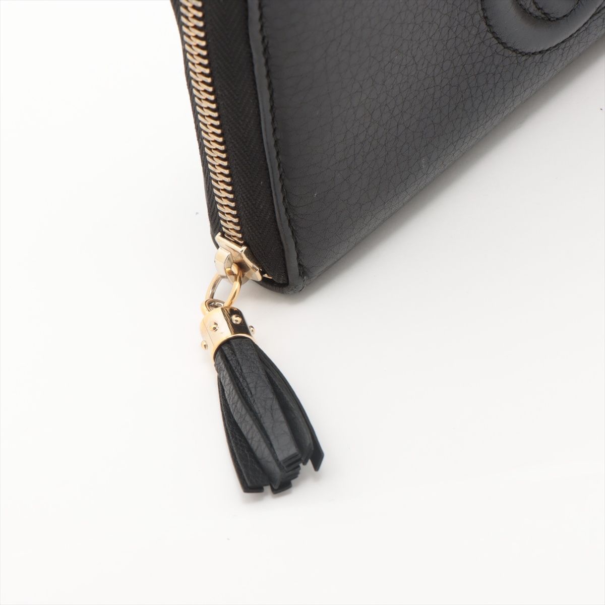 GUCCI/グッチ ソーホー レザーラウンドジップウォレット 308004 長財布