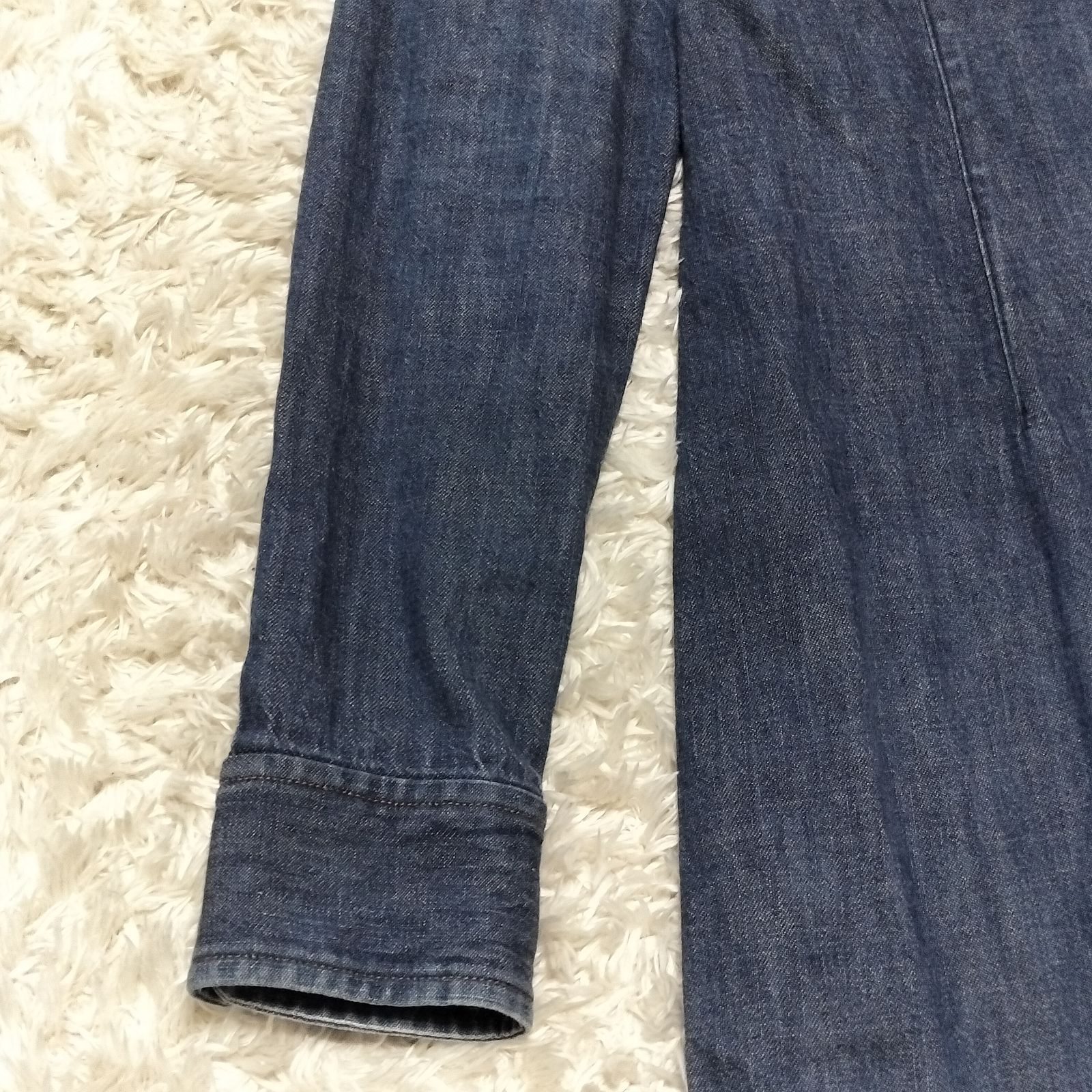 POLO RALPH LAUREN デニムシャツワンピース サイズ2 155/84A ロング A