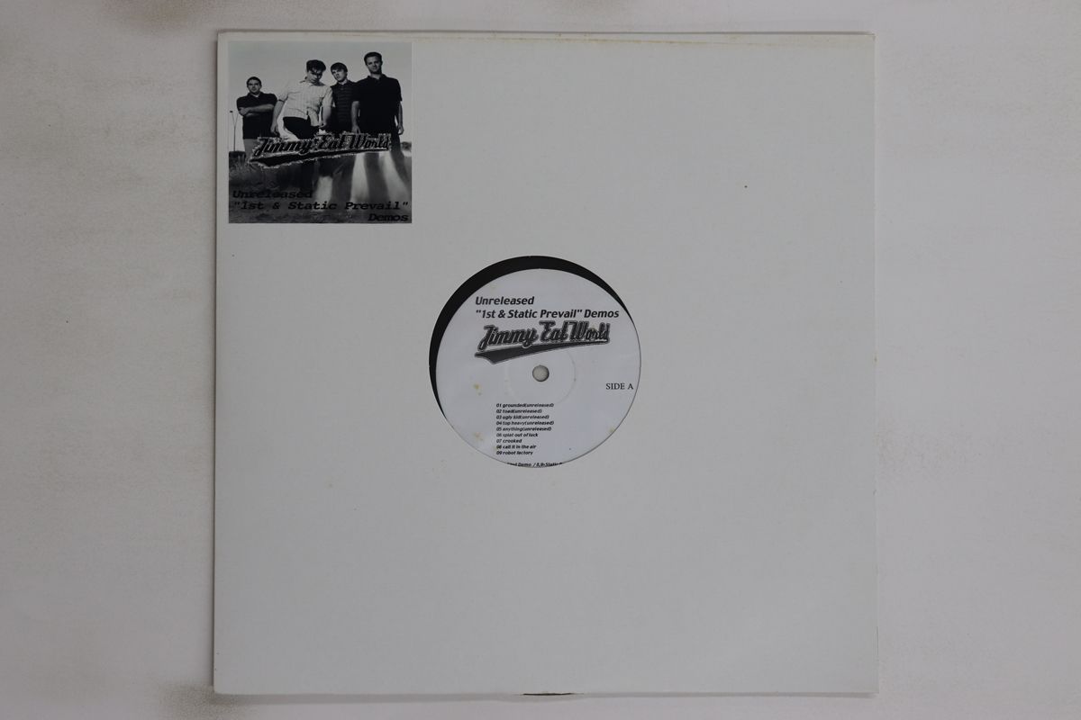輸入LP Jimmy Eat World Unreleased 1st & Static Prevail Demos NONE NOT ON LABEL /00260 輸入LP Jimmy Eat World Unreleased 1st & Static Prevail Demos
