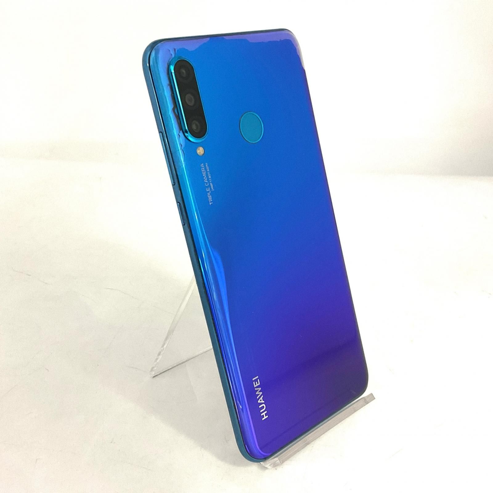 全額返金保証】【最速発送】Huawei P30 lite 64GB ピーコックブルー SIMフリー 動作確認済 - メルカリ