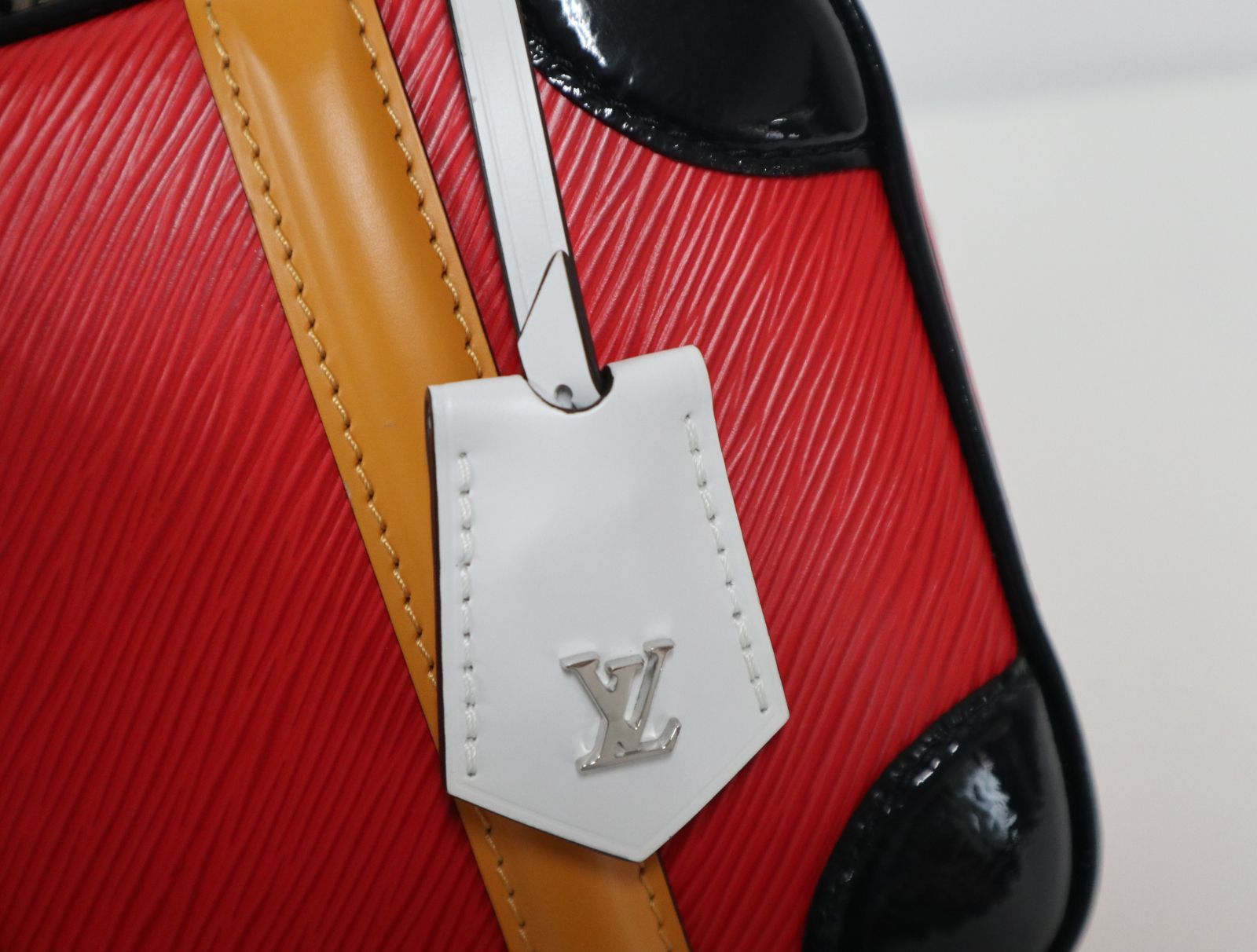 ルイ ヴィトン エピ ヴァリゼットBB ハンドバッグ ショルダーバッグ 2WAY M55524 ルージュ レッド ブラック LOUIS VUITTON 【中古】 ルイヴィトン LOUIS VUITTON エピ ヴァリゼットBB バッグ 2WAY M55524