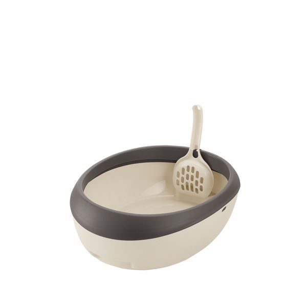 まとめ ラプレ ネコトイレ S ダークグレー ペット用品 ×5セット