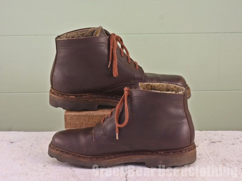 フランス製 パラブーツ  Paraboot ビンテージ メンズブーツ 良い味 インナーボア 茶 ブラウン 42 26cm Z060