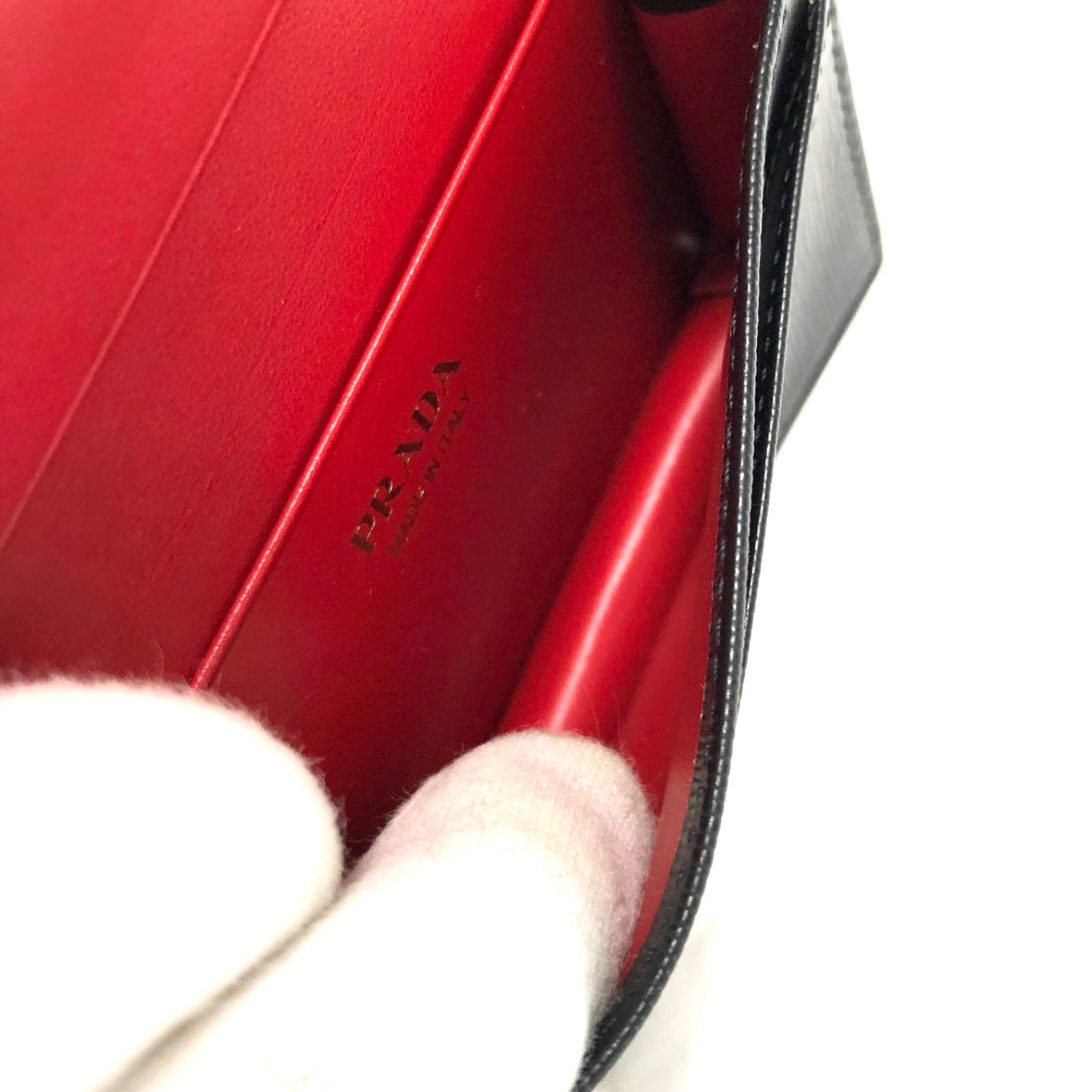 ⭐超美品⭐PRADA ハートチューリップ 名刺入れ カードケース 